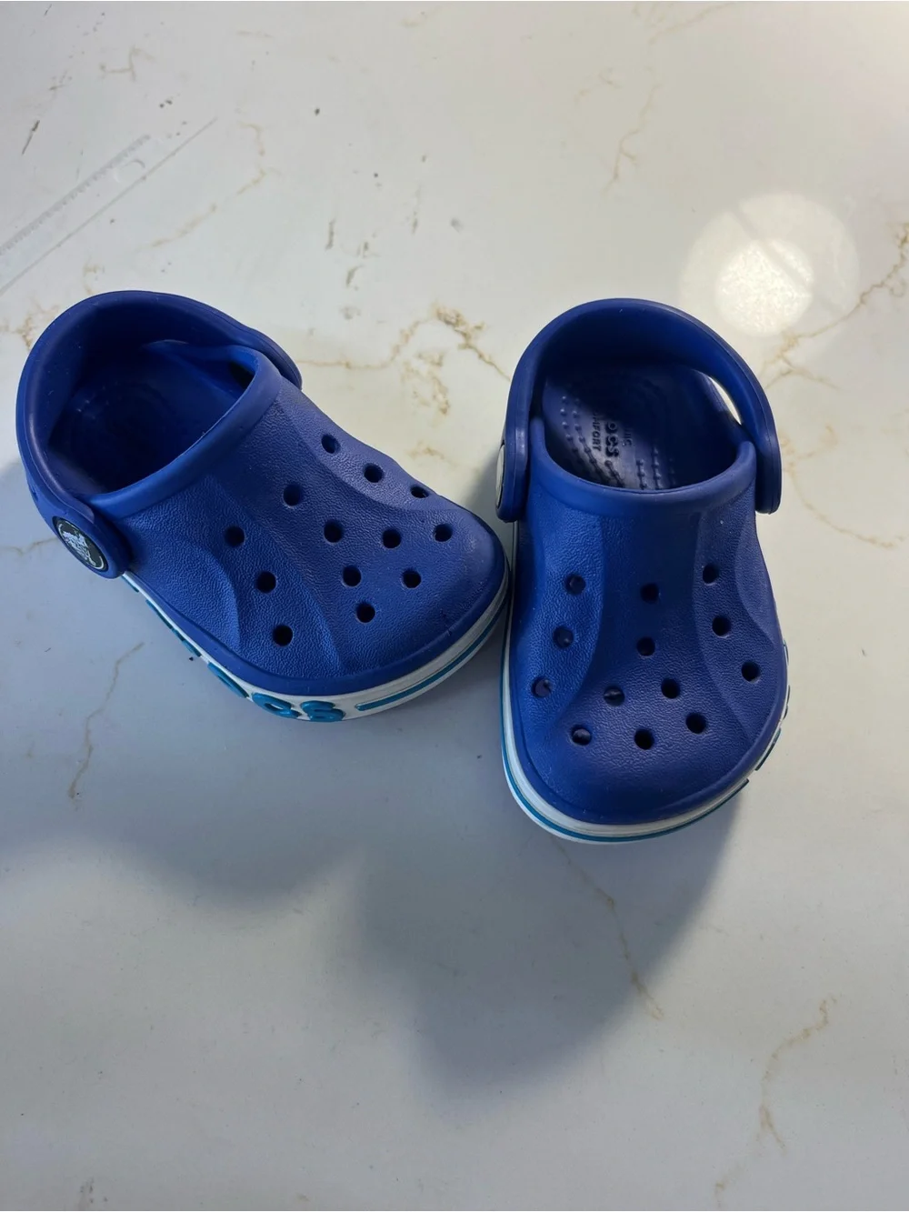 CROCS Kids Slip-On Clog in Bright Blue c4